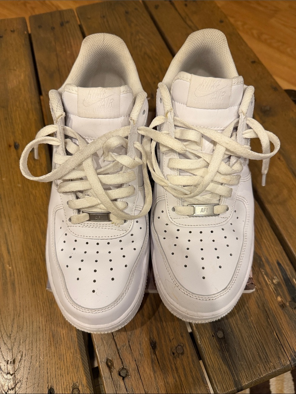 Nike Kids White Low-Top Sneakers